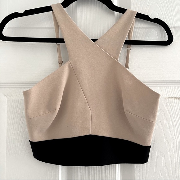 Marciano crème crop top - Picture 1 of 6